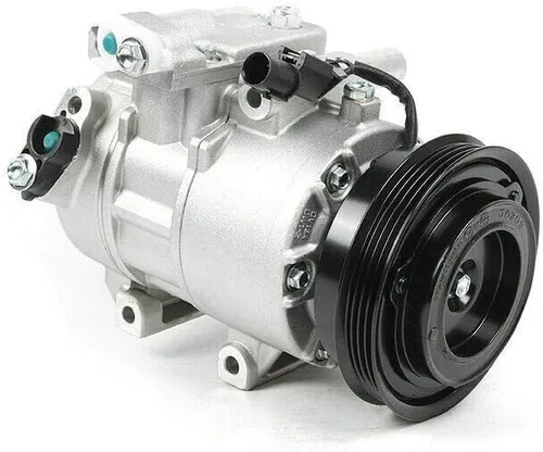 Vista 5 de Compresor de CA y embrague de A/C CO 10980C apto para Kia Rio/Rio5 LX EX SX 1.6L 2006 2007 2008 2009 2010 2011, compresor de aire acondicionado