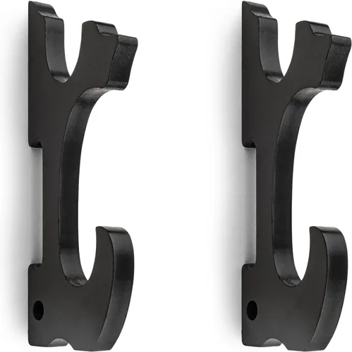 Vista 10 de Soporte de Pared Montaje para Espada Gancho de 1 Nivel Soporte de Katana Ajustable Colgador de Exhibición para Espada Samurái Tanto Rapier Sable
