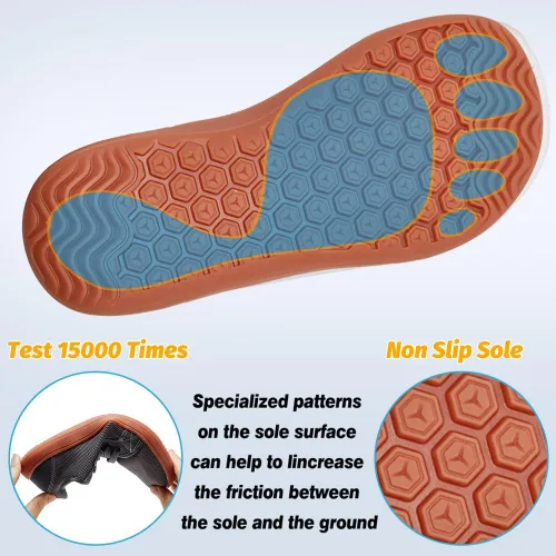 Vista 5 de HOBIBEAR Zapatos minimalistas para hombre y mujer Zero Drop Tenis de moda de ancho ancho