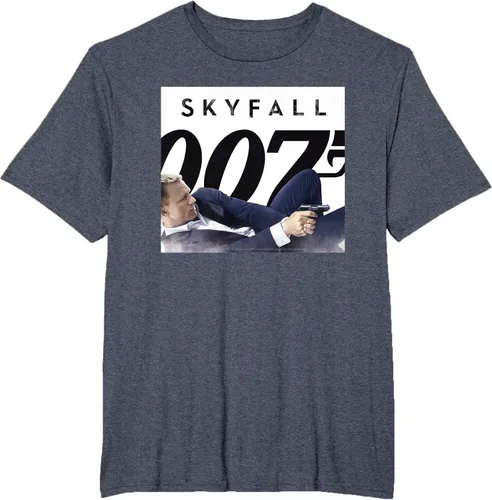 Vista 61 de Official James Bond 007 Camiseta Skyfall, Negro