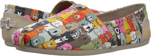 Vista 7 de Skechers BOBS - Zapatos planos de ballet para mujer, Multi