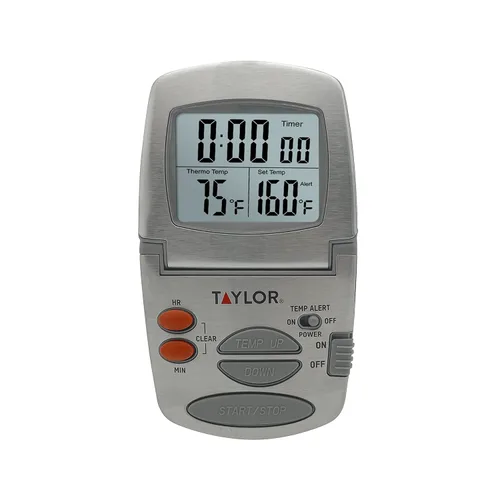 Vista 6 de Termómetro digital de cocina Taylor Precision Products, con sonda y temporizador