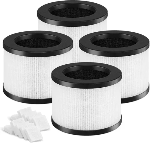 Vista 8 de SAKEGDY Filtro de repuesto TZ-K1 compatible con purificador de aire ToLife TZ-K1, AROEVE MK01 MK06 / Kloudi DH-JH01/POMPRON MJ001H, repuesto
