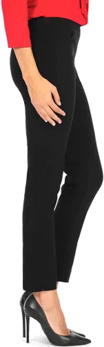 Vista 2 de SLIM-SATION Pantalón regular de pierna recta con bolsillos para mujer