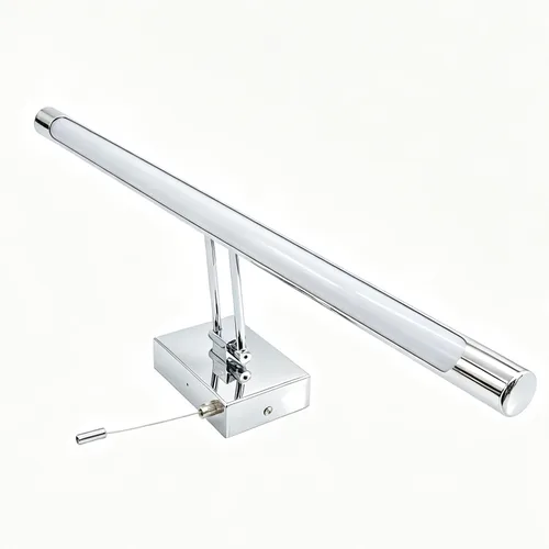 Vista 4 de Luz LED de tocador, 13.78 pulgadas, cromada, 6000 K, luz de espejo de baño