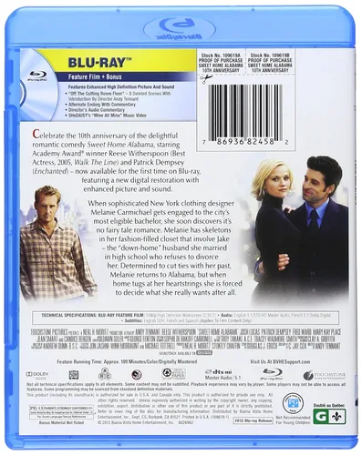 Vista 2 de Sweet Home Alabama (10th Anniversary Edition) Blu-ray
