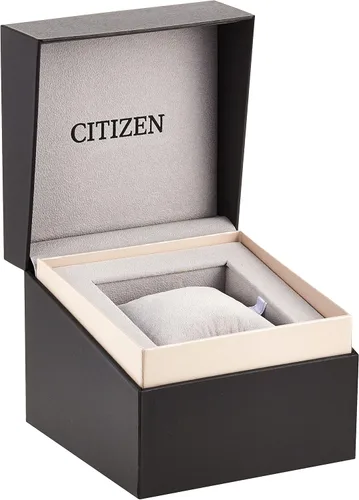 Vista 5 de Citizen NH8350-08E Reloj automático con correa de cuero para hombre con esfera negra y fecha de día, Reloj automático