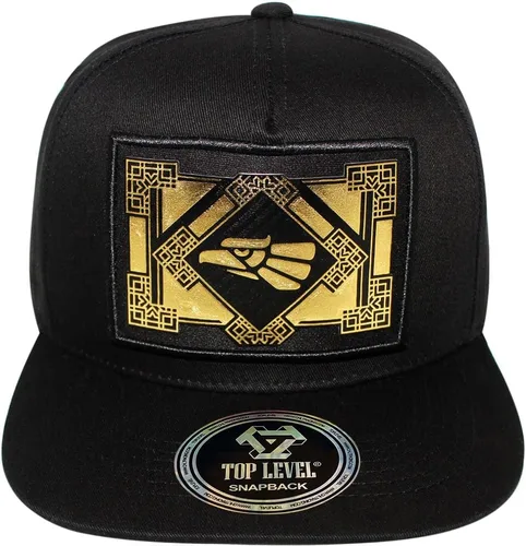 Vista 2 de Gorra Snapback de algodón ajustable para hombre 10 (N21MEX81 Negro), Águila de MéxicoNegro