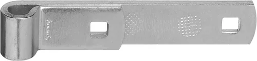 Vista 8 de National Hardware N131-102 294BC - Correa de bisagra chapada en zinc, 8 pulgadas (paquete de 2)
