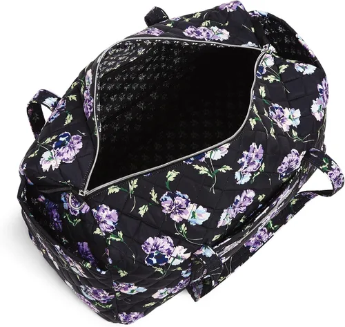 Vista 3 de Vera Bradley Bolsa de viaje grande de sarga para mujer