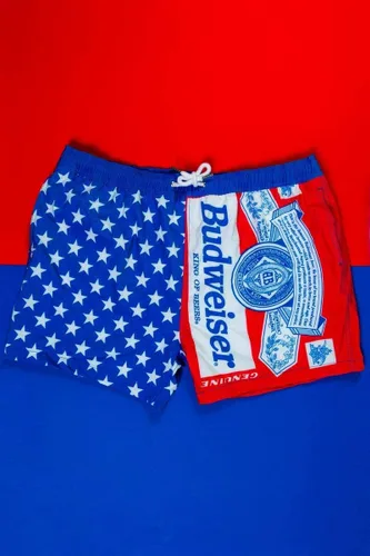 Vista 4 de Shinesty Budweiser - Traje de baño para hombre