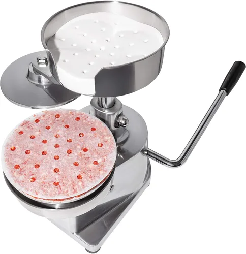 Vista 5 de ALDKitchen Hamburger Patty Press Prensa de hamburguesas Herramienta para formar hamburguesas + 500 piezas de hojas de papel gratis