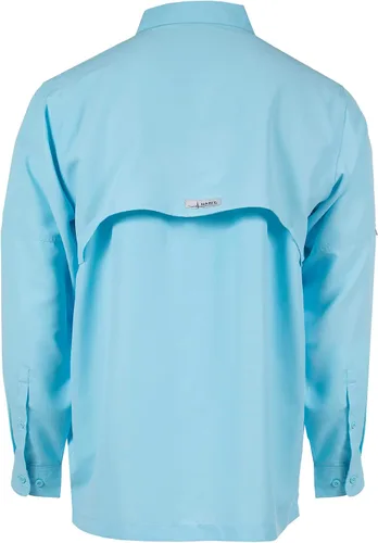 Vista 2 de HABIT Fourche Mountain - Camisa de pesca de manga larga para hombre, con protección UV UPF 40+