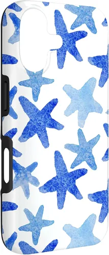Vista 3 de Coastal Granddaughter Preppy Starfish Nautical Beach Ocean Case for iPhone 17
