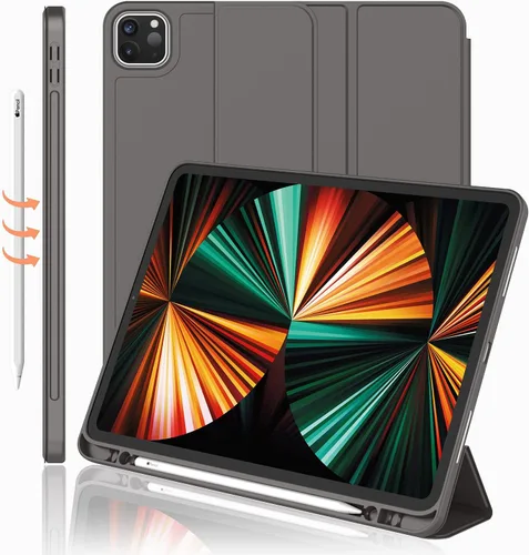 Vista 13 de Funda para iPad Pro de 12.9 pulgadas 2022/2021/2020 (6ª/5ª/4ª generación) con soporte para lápiz