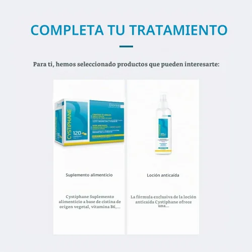Vista 5 de Cystiphane Champú para la caída del cabello 6.8 fl oz de Biorga