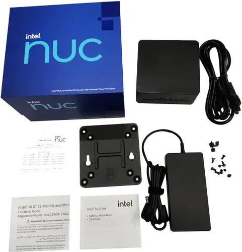 Vista 6 de NUC 12 NUC12WSHi7 Wall Street Canyon Mini computadora, Intel Core i7-1260P de 12ª generación, 12 núcleos de procesador (4P+8E), 16 hilos, caché