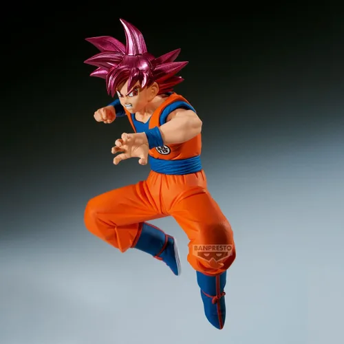 Vista 4 de Banpresto - Dragon Ball Super - Super Saiyan God Son Goku (vs Beerus), Figura Match Makers