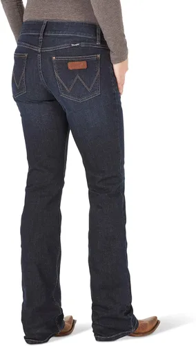 Vista 4 de Wrangler Jeans retro Mae de maternidad con corte de bota para mujer