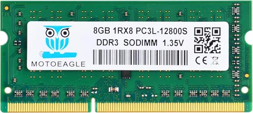 Vista 10 de Motoeagle DDR3-1066 SODIMM 8GB Kit (2X4GB) 2Rx8 PC3 8500 8500S 4GB DDR3 1066MHz 1067MHz CL7 204-Pin 1.5V Non-ECC Unbuffered Laptop Memory RAM Modules