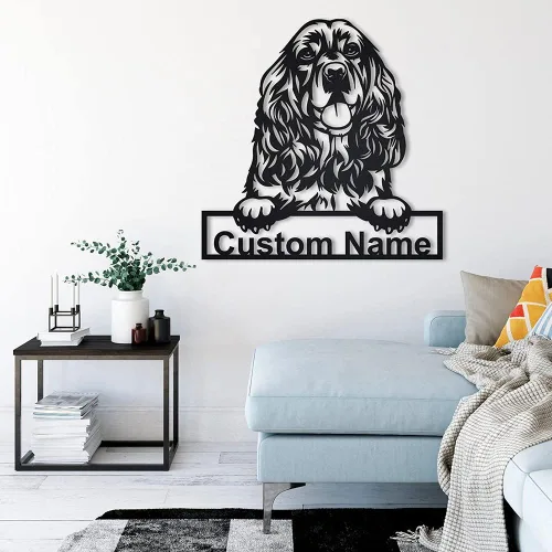 Vista 39 de Letrero de madera personalizado de perro Airedale Terrier Letrero de madera personalizado Airedale Terrier Airedale Terrier divertido Regalo