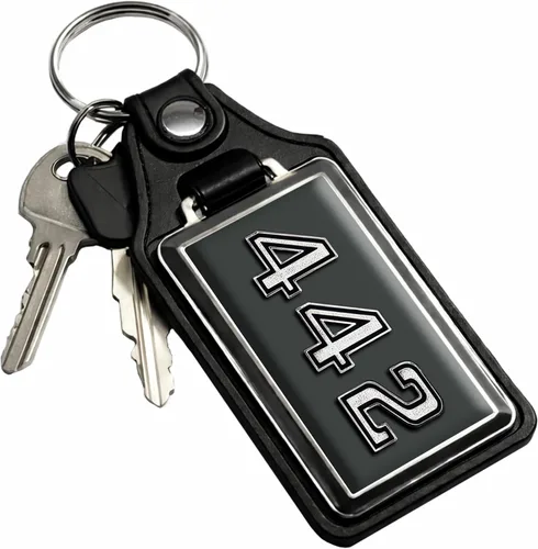 Vista 10 de Brotherhood Car Key Chain for Cutlass - Classic Models Keychain for Men and Women Gift Key Ring