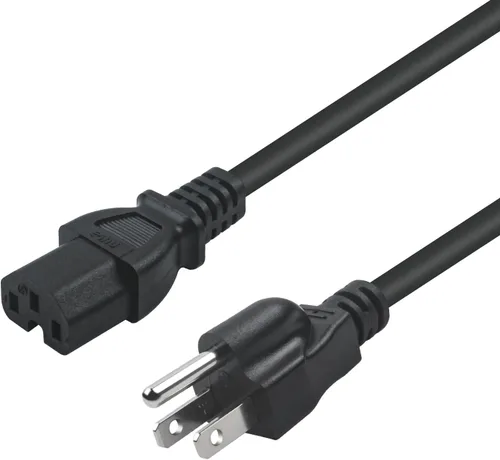 Vista 3 de Pieza de repuesto de cable de alimentación de 3 clavijas adecuada para cable percolador Farberware, cable eléctrico para olla a presión eléctrica