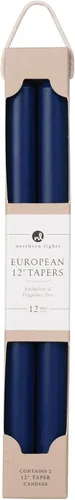 Vista 6 de Northern Lights Candles - 12" 2PK Premium Tapers, Burdeos - 72884