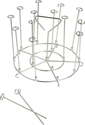 Vista 3 de Ninja - AOP103BRN Ninja Foodi - Soporte para brochetas, 1 pieza, acero inoxidable