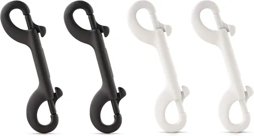 Vista 16 de Flourish Gancho a presión de perno de doble cara resistente, acero inoxidable, gancho multiusos de 4 pulgadas con aberturas de 1/2 pulgada, ideal