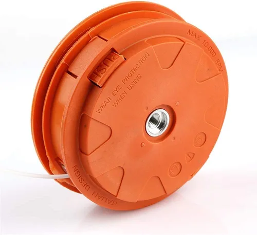 Vista 6 de Ball's Outdoor Aleación Universal Twister Bump Alimentación Línea Trimmer Cabeza Whipper Cepillo Cortador, Tamaño de Rosca M10x1.25 Mano Izquierda