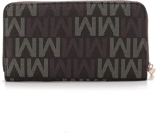 Vista 5 de MKF Collection Cartera para mujer, bolso pequeño de cuero vegano con múltiples bolsillos