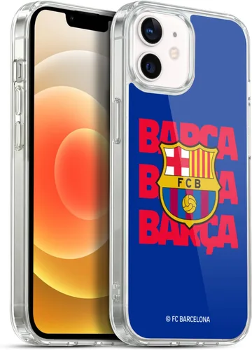 Vista 160 de Head Case Designs Funda de gel suave con licencia oficial del FC Barcelona Barca Crest Graphics [protección de grado militar] compatible con Apple