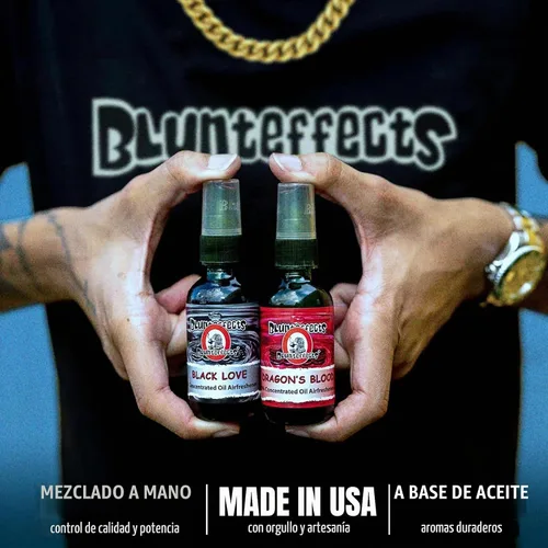 Vista 6 de Blunteffects Ambientador 100% concentrado para coche/hogar en aerosol (5 aromas surtidos) (paquete de 10)