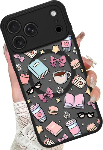 Vista 10 de KANGHAR - Funda compatible con iPhone 13, diseño de leopardo negro, textura de neumático antideslizante, a prueba de golpes funda protectora