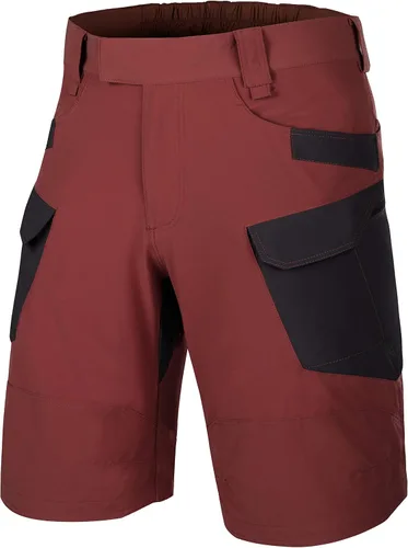Vista 12 de helikon-tex Hombre Urban Tactical Pantalones Cortos 8.5" Taiga Verde