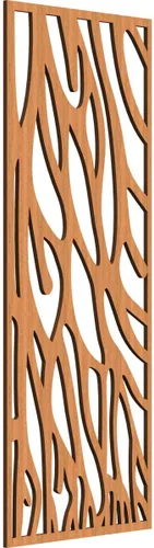 Vista 198 de 9 3/8"W x 24 3/8"H x 1/4"T Bristol Decorativos Paneles de Pared de Madera Calado, Cereza