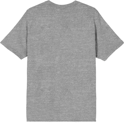 Vista 3 de Bioworld Harry Potter Gryffindor Vs Slytherin - Camiseta atlética para hombre Gris