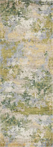 Vista 13 de Gertmenian - Tapete bohemio decorativo para interior, antideslizante, muy resistente para zonas de alto tránsito en habitación, sala de estar, Azul