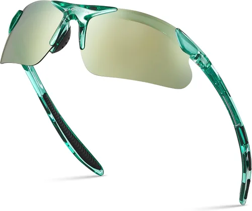 Vista 18 de Gafas de sol deportivas polarizadas para niños y niñas, gafas de béisbol y sóftbol, montura TR90
