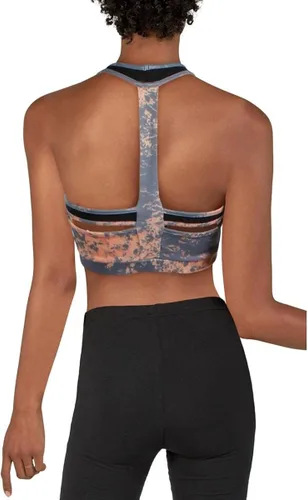 Vista 2 de Vimmia Brilliance Fitness - Brasier deportivo para mujer, color naranja, talla M, SolarisNegro, M