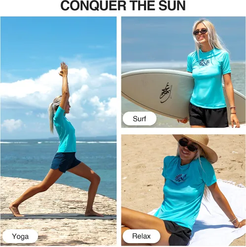 Vista 5 de Kanu Surf Breeze II para mujer Alyssa Aqua