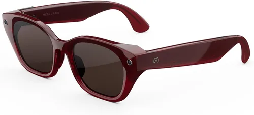 Vista 10 de Meta Glasses, Capri AI Glasses Espresso Tortoise / Transparente