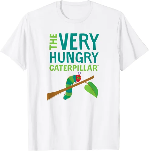 Vista 14 de Camiseta infantil The Very Hungry Caterpillar Negro