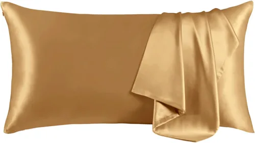 Vista 24 de THXSILK Funda de almohada 100% seda de morera para la salud del cabello y la piel, funda de almohada suave y lisa con cremallera oculta, ambos lados