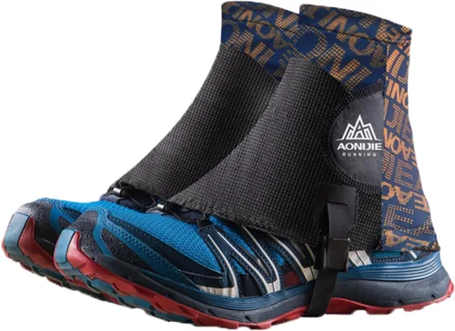 Vista 16 de TRIWONDER Polainas de tobillo bajas ligeras e impermeables para senderismo, caminar, mochilero