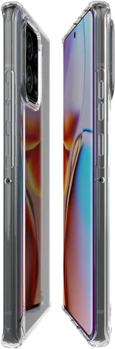 Vista 9 de Motorola Edge (2023) Funda protectora híbrida transparente - Ajuste de precisión, elegante funda para teléfono con absorción de golpes