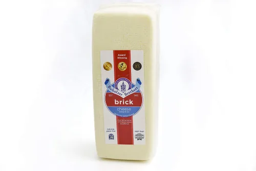 Vista 3 de Bloque - Queso de Wisconsin - Queso en Bloque Suave (16 onzas)