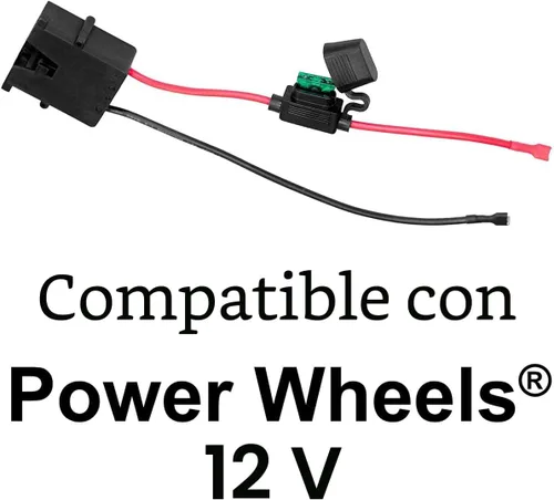 Vista 5 de Batería de repuesto para coche eléctrico de Fisher Price. Batería de 12 volts.