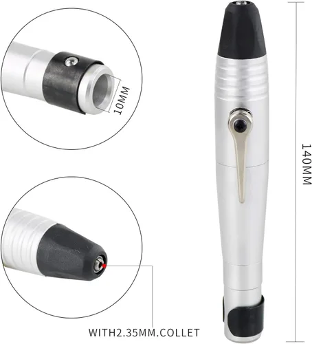 Vista 2 de Pieza de mano de cambio rápido compatible con la herramienta de amoladora rotativa